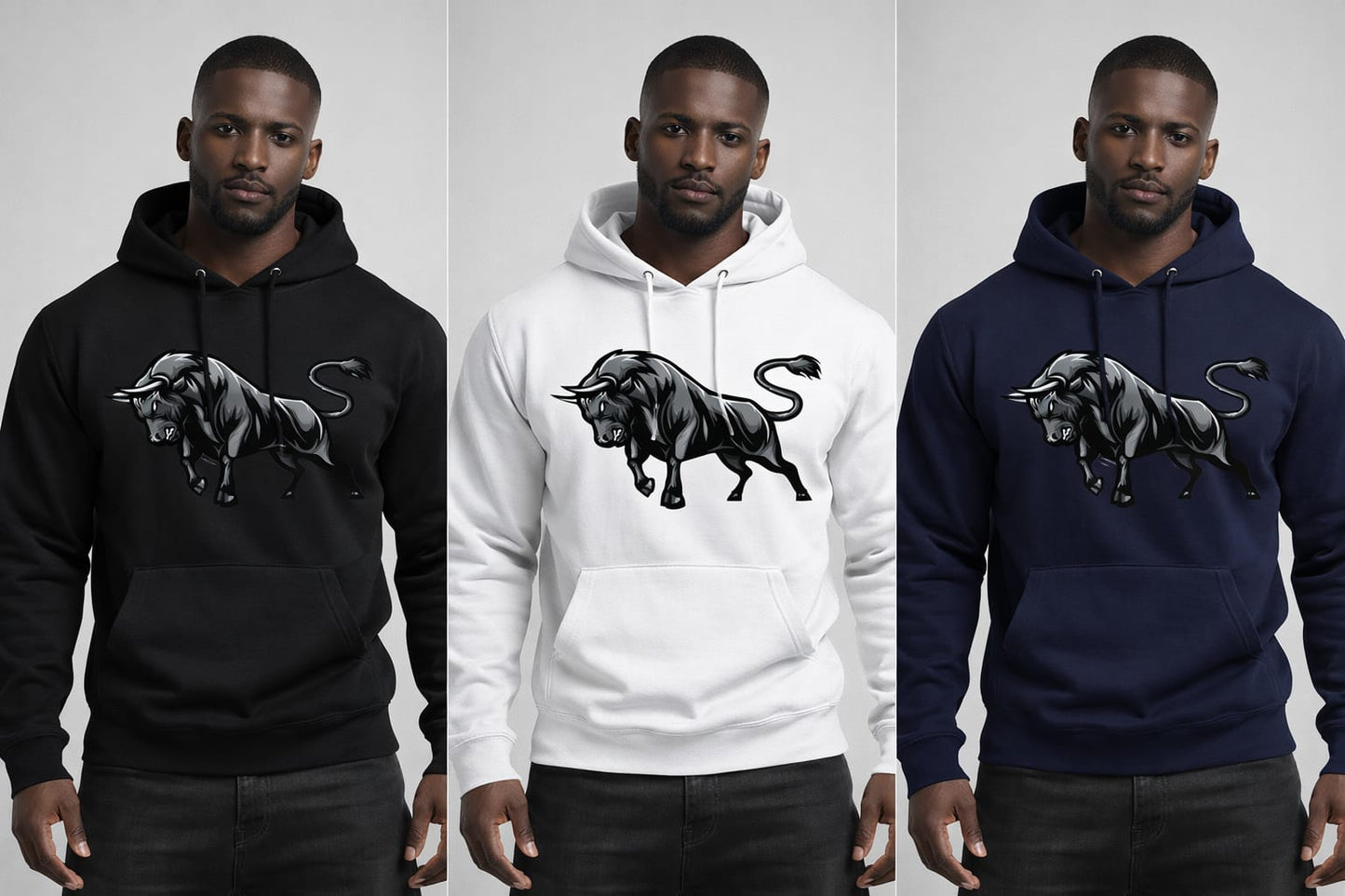 The Kioo Ngozi Bull Hoodie
