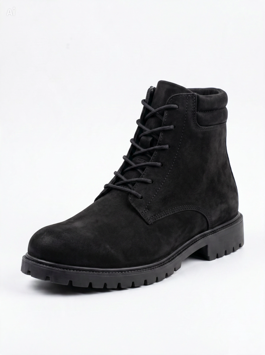 JASIRI The Rugged Leather Combat Boot
