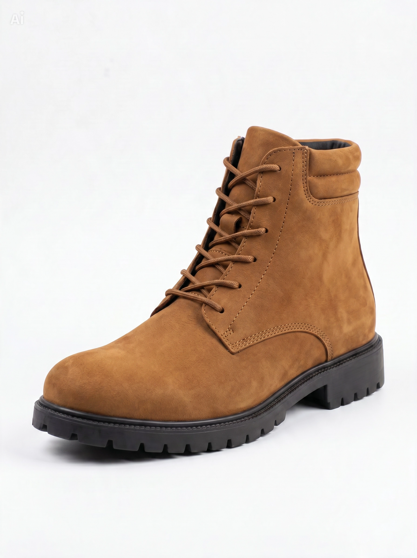 JASIRI The Rugged Leather Combat Boot