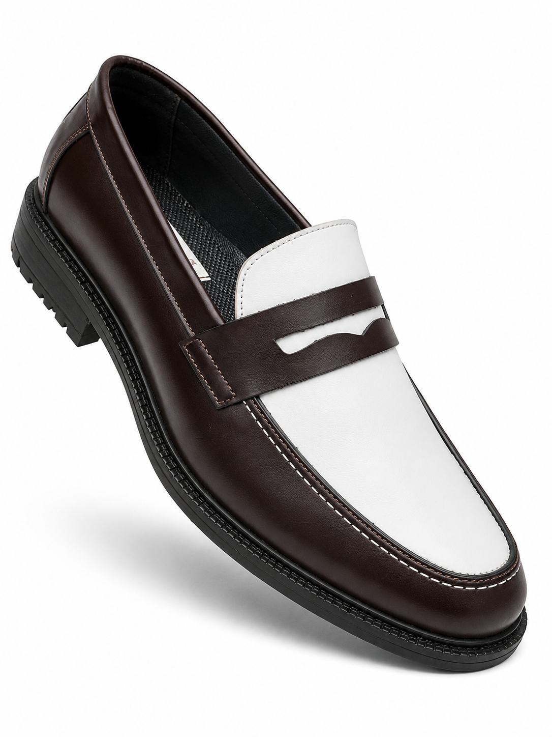 The Prezo Loafer — Bold Contrast. Effortless Presence.