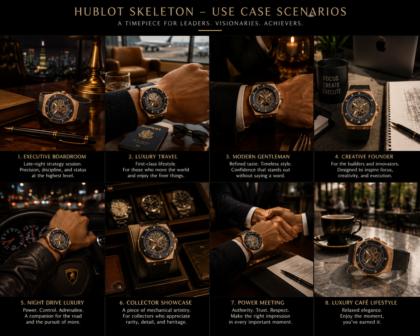 The Kiongozi Skeleton Prestige Executive Mechanical Edition