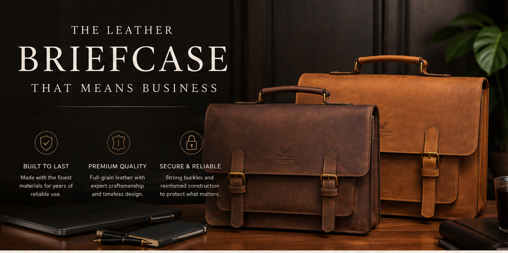 The Balozi Executive Briefcase — Built For Serious Business.