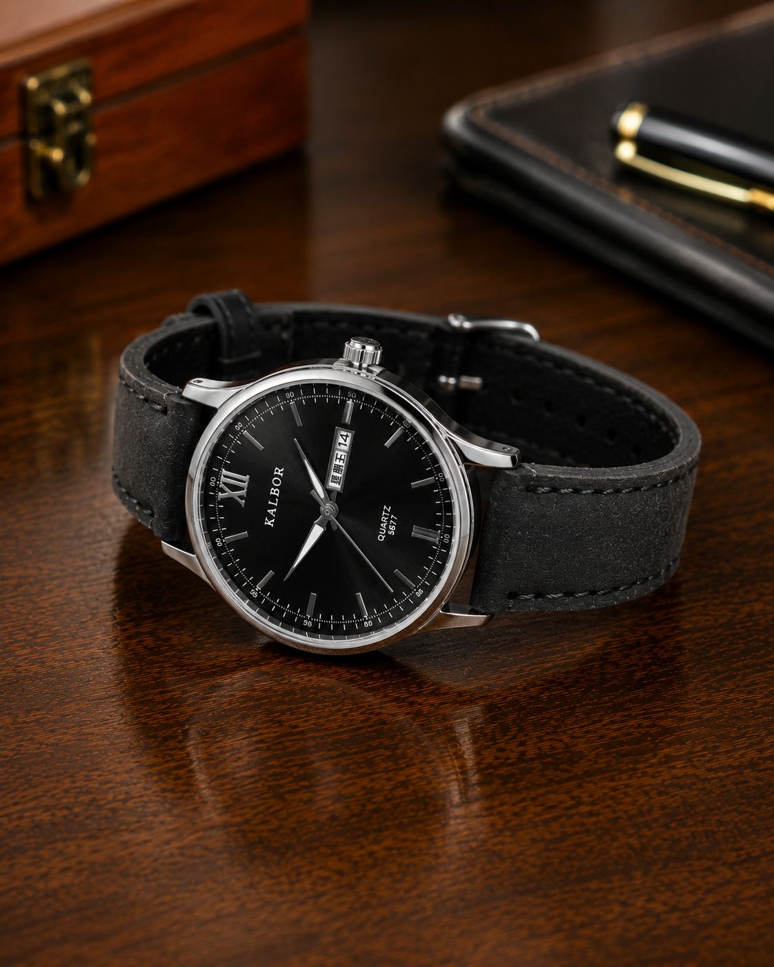 The Zuri Noir Elegant Ladies Timepiece