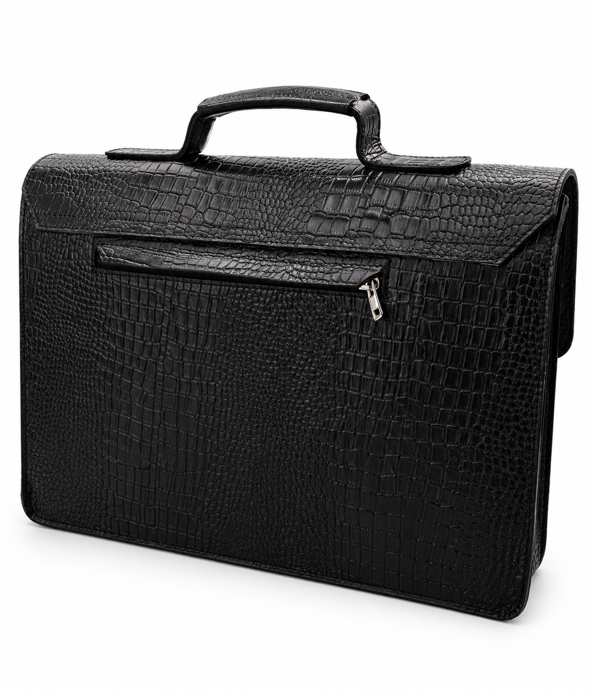 Command Brief Case The Balozi Croc Executive Briefcase — Command Respect. Carry Power ...