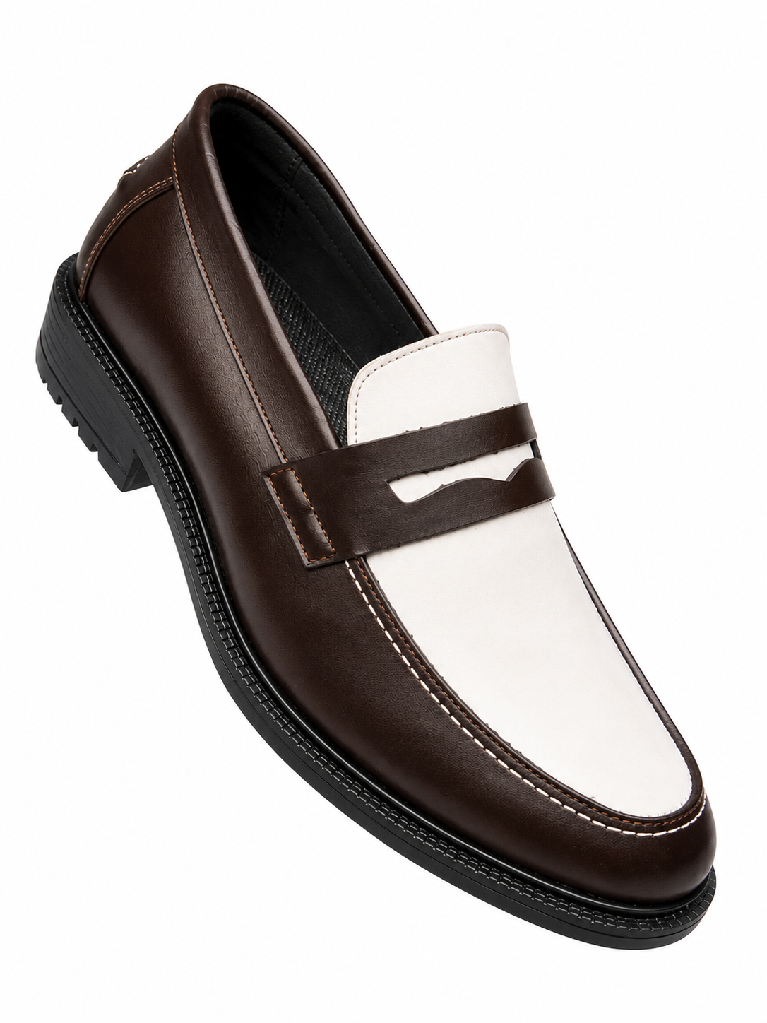 The Prezo Loafer — Bold Contrast. Effortless Presence.