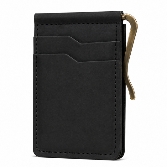HAZINA The Executive Leather Money Clip Wallet