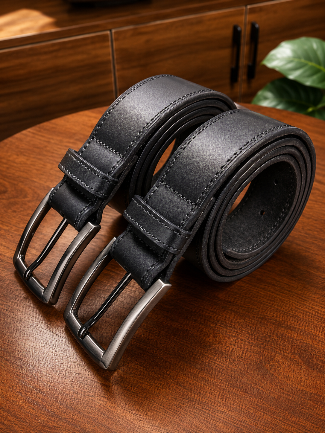 The Fahali Classic Leather Belt — Everyday Edition