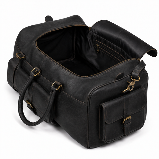 SAFARI The Expedition Leather Weekender