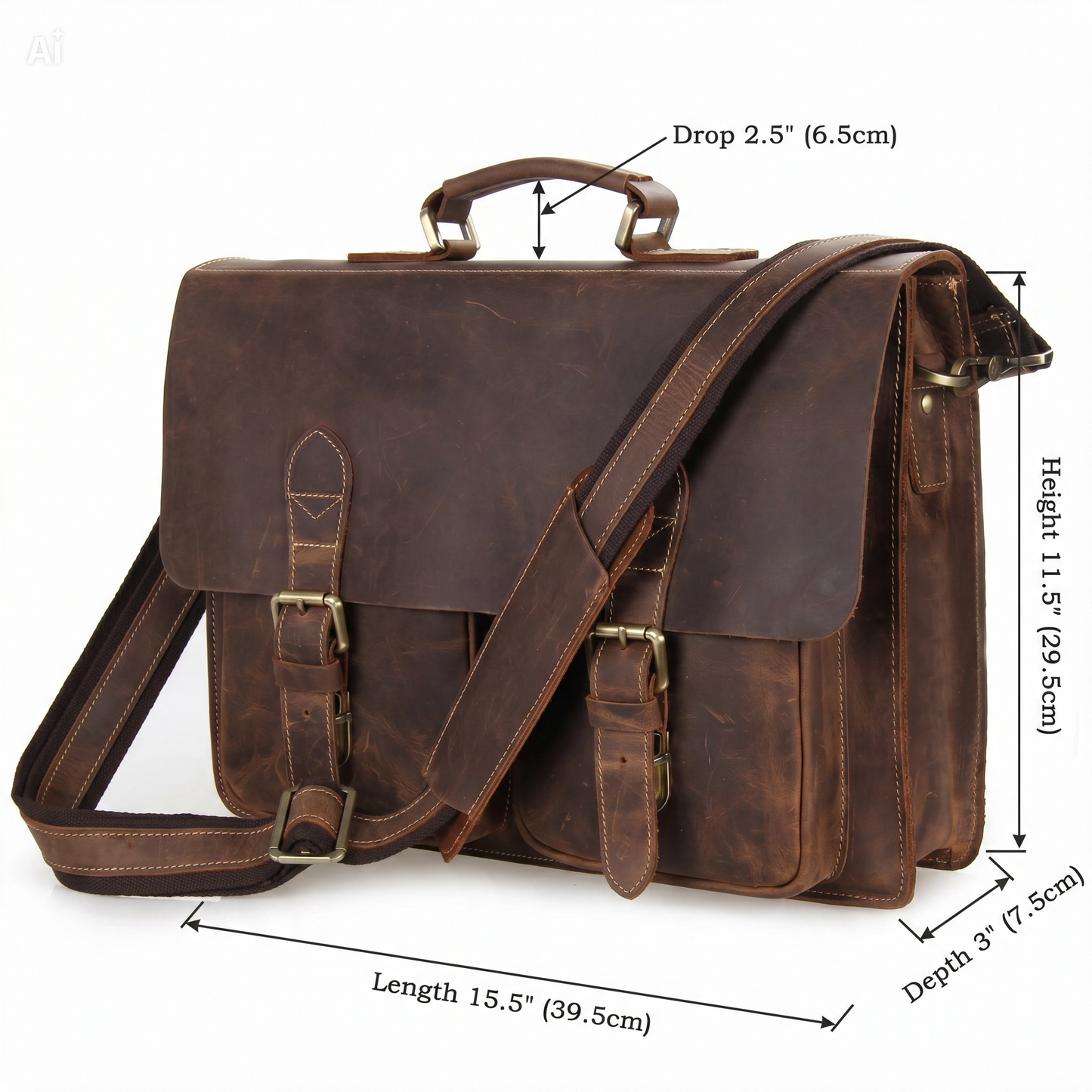 KIONGOZI The Executive Heritage Briefcase