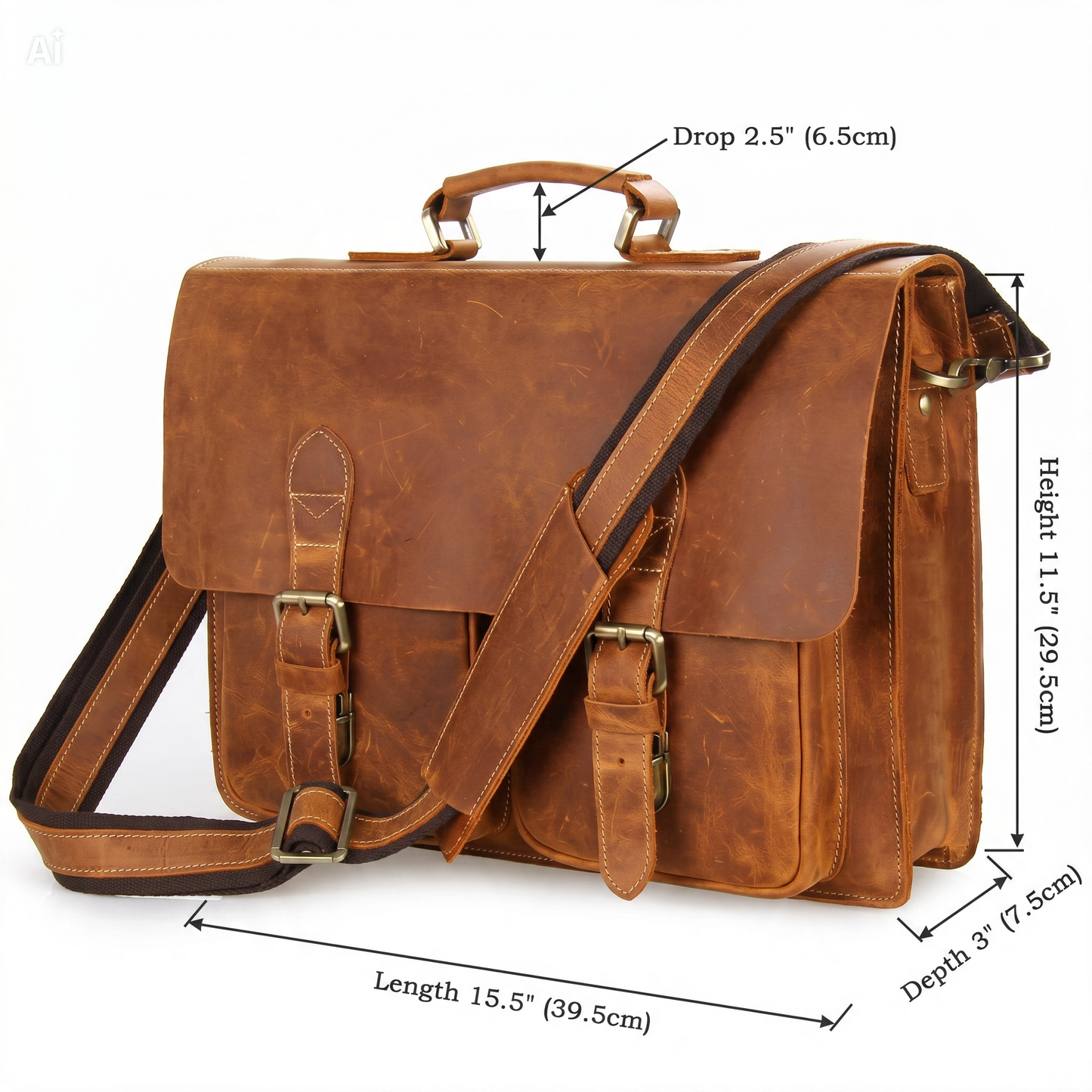 KIONGOZI The Executive Heritage Briefcase