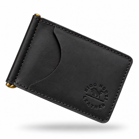 THAMANI Leather Money Clip Wallet