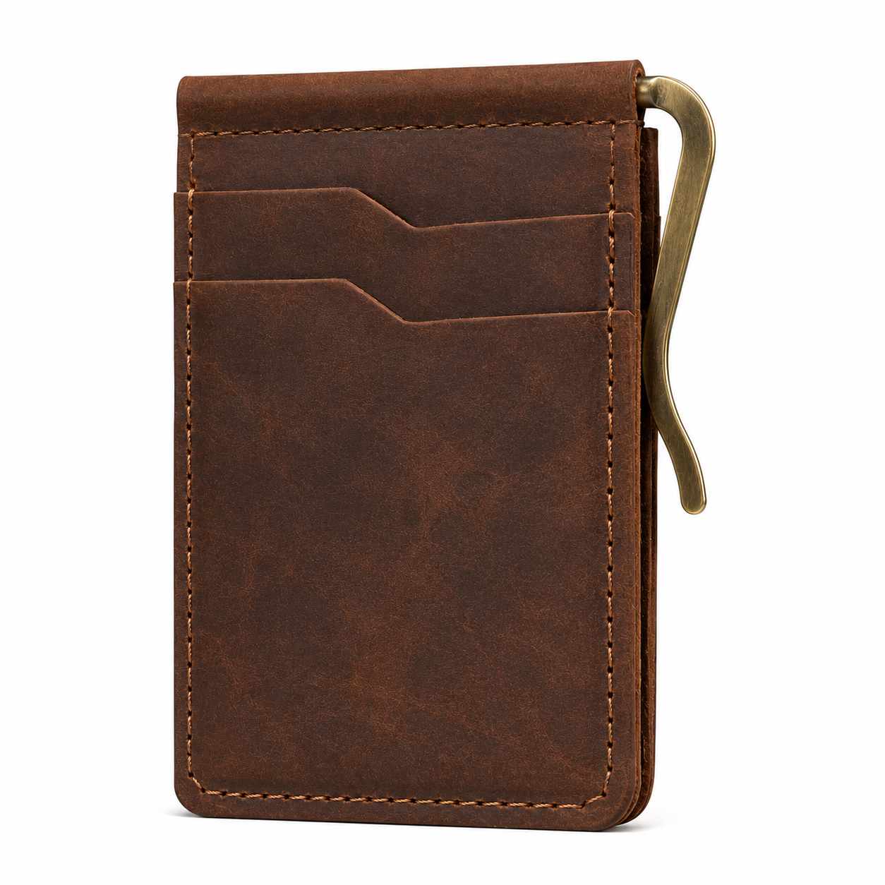 HAZINA The Executive Leather Money Clip Wallet