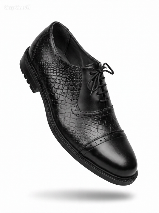 MALIKI The Prestige Croc Oxford