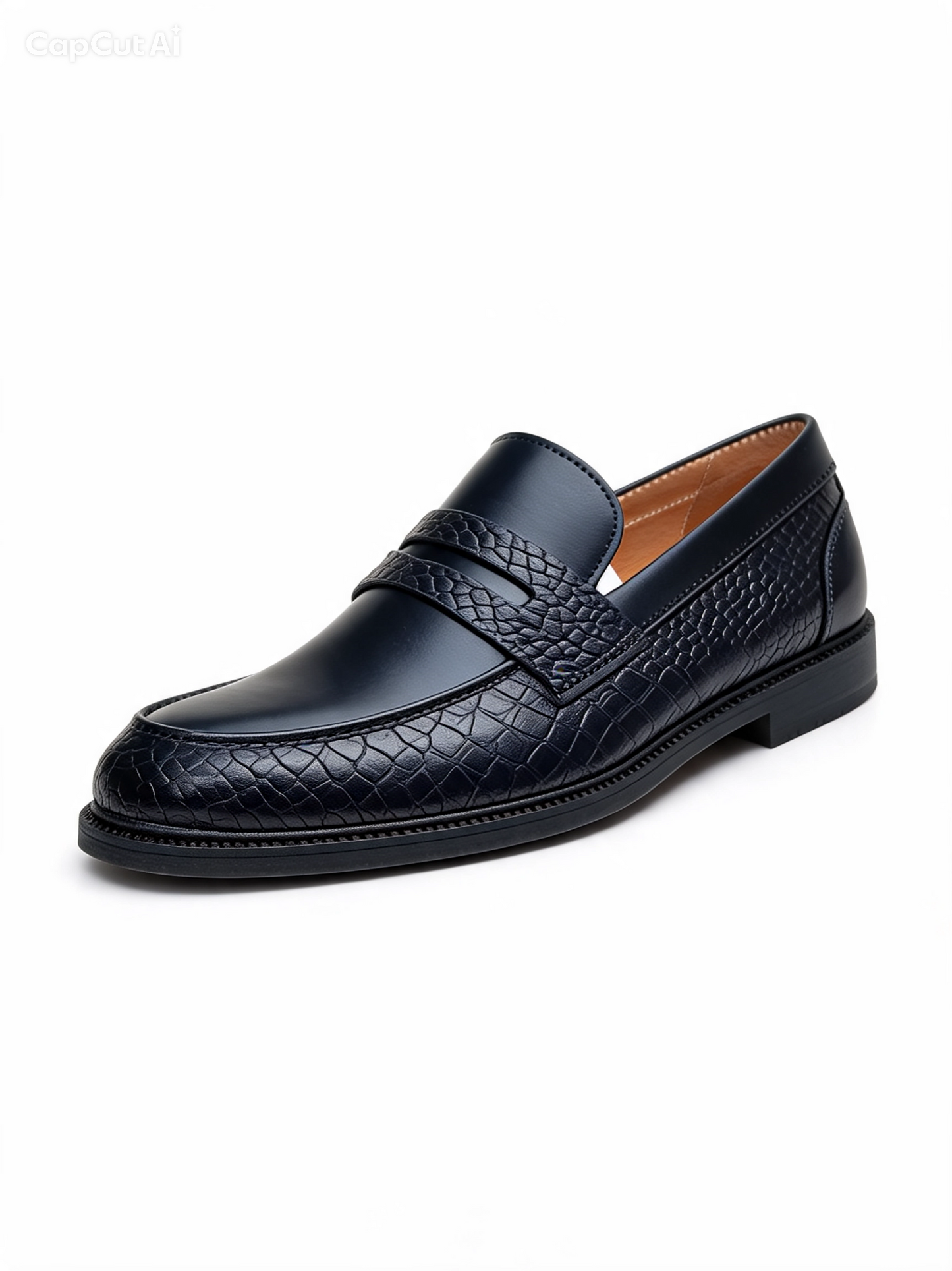 TAJI The Prestige Croc Leather Loafer