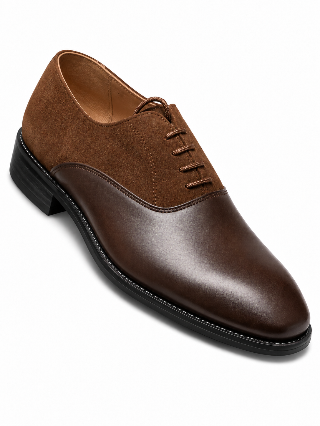 The Fahali Two-Tone Oxford — Quiet Power. Refined Contrast.