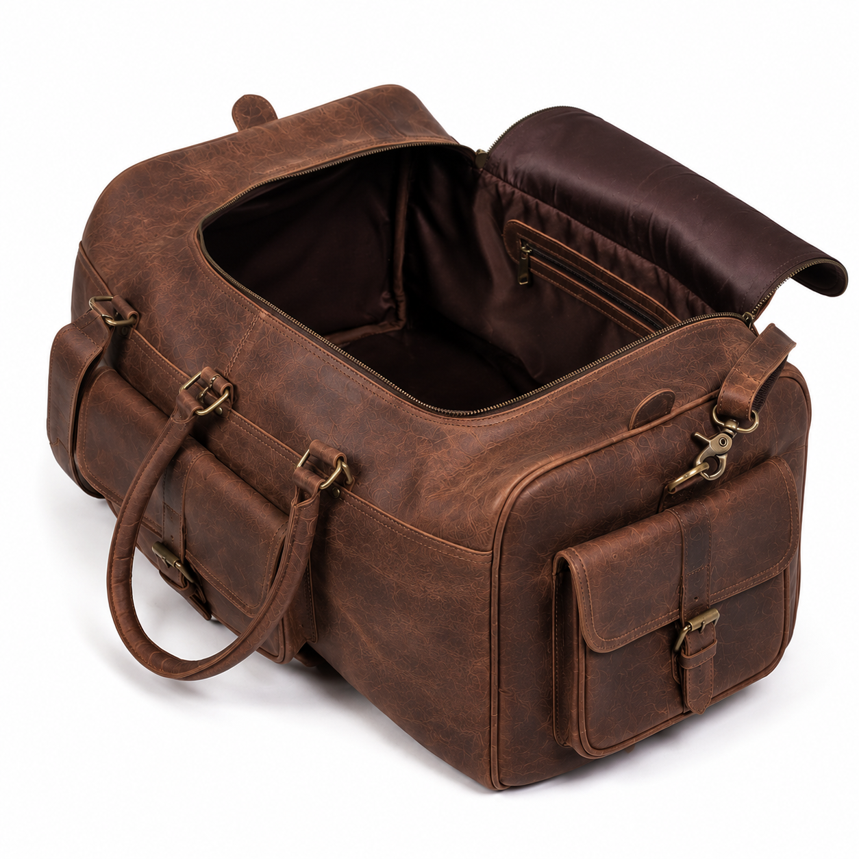 SAFARI The Expedition Leather Weekender