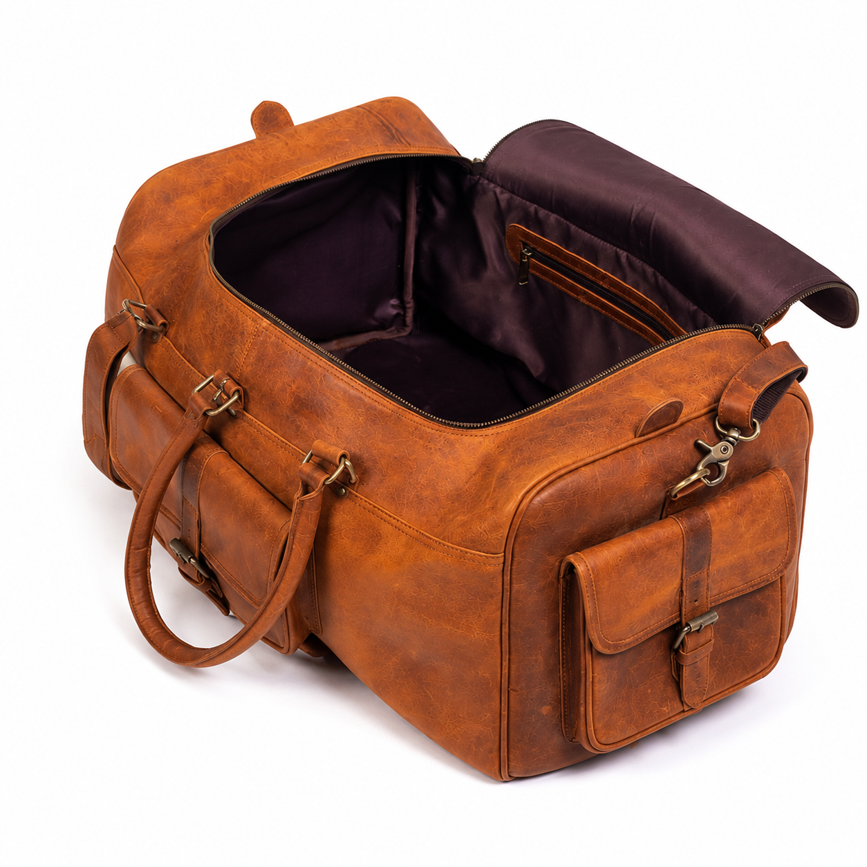 SAFARI The Expedition Leather Weekender