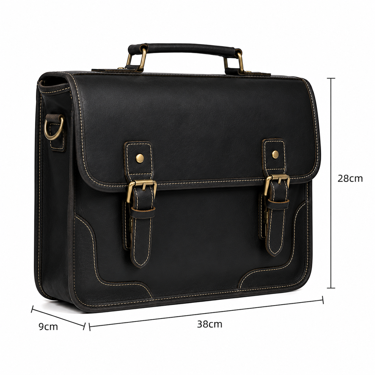 MWANASHERIA The Executive Leather Briefcase