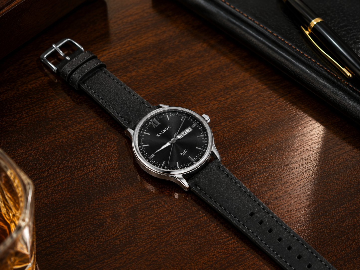 The Zuri Noir Elegant Ladies Timepiece