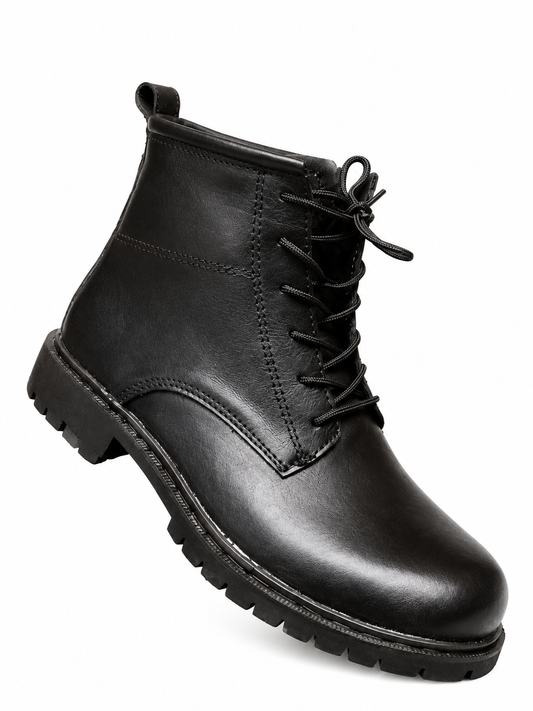 USHINDI The Classic Leather Lace-Up Boot