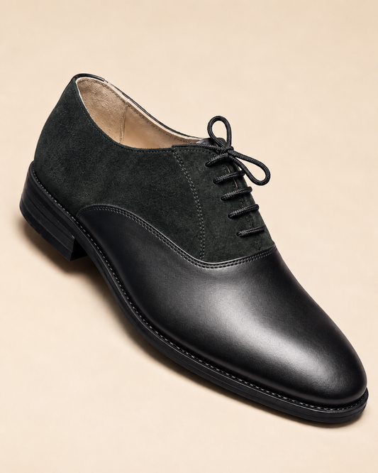 The Fahali Two-Tone Oxford — Quiet Power. Refined Contrast.