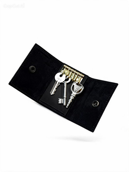 SHUJAA The Full Grain Leather Key Wallet