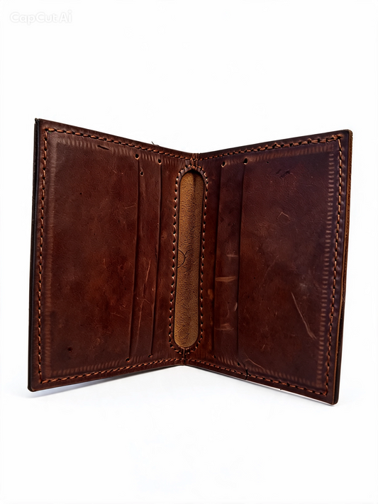 NGUVU The Full Grain Leather Bifold Wallet