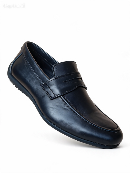 TULIA The Executive Leather Penny Loafer