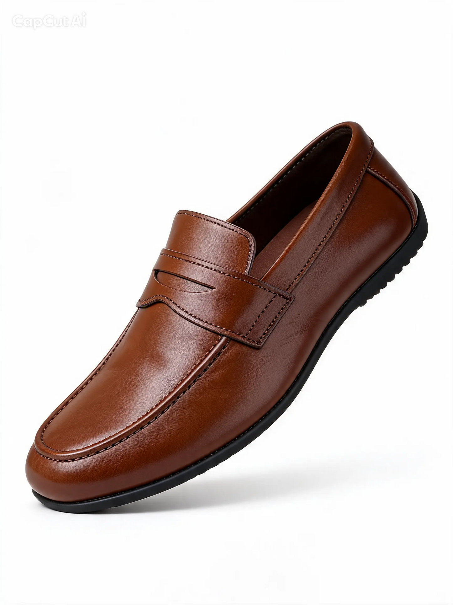 TULIA The Executive Leather Penny Loafer