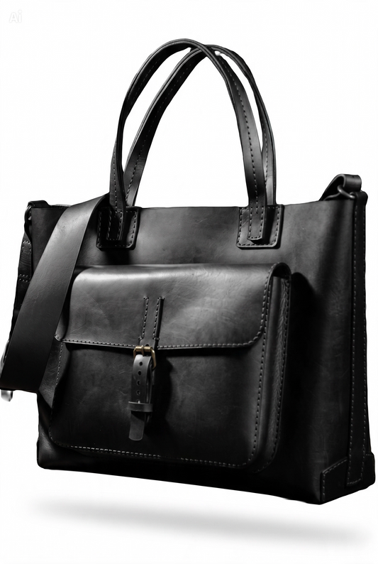 TULIA The Heritage Leather Carryall Tote