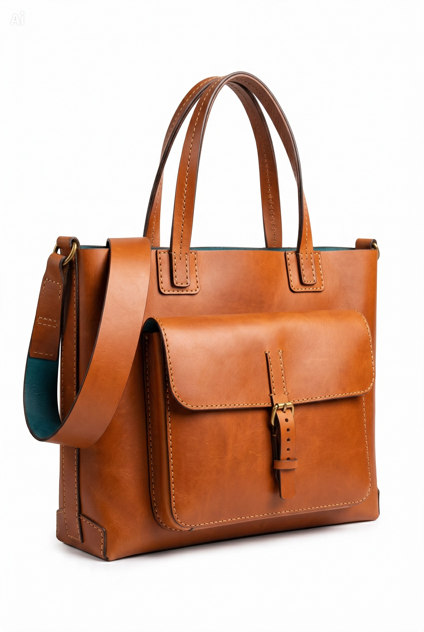 TULIA The Heritage Leather Carryall Tote
